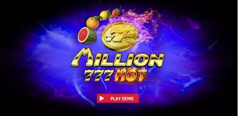 Million 777 Hot  Real Money Slot made by Red Rake Gaming - Introduction Screen