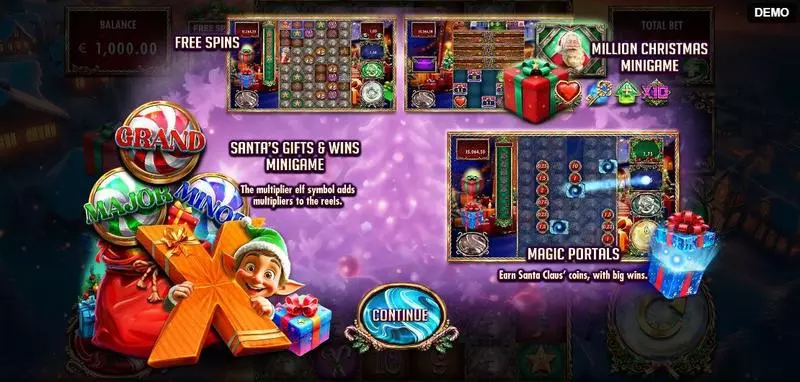 Million Christmas 3  Real Money Slot made by Red Rake Gaming - Info and Rules