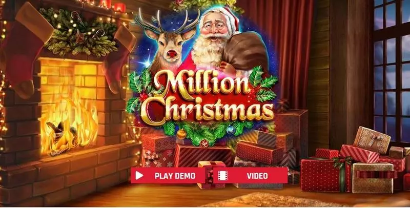 Million Christmas  Real Money Slot made by Red Rake Gaming - Introduction Screen