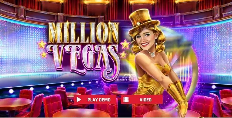 Million Vegas  Real Money Slot made by Red Rake Gaming - Introduction Screen