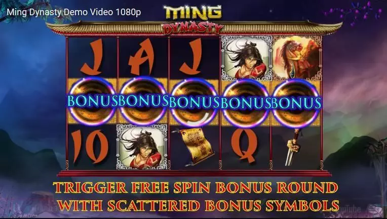 Ming Dynasty  Real Money Slot made by 2 by 2 Gaming - Free Spins Feature
