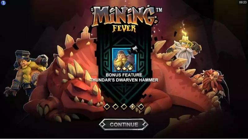Mining Fever  Real Money Slot made by Microgaming - Info and Rules
