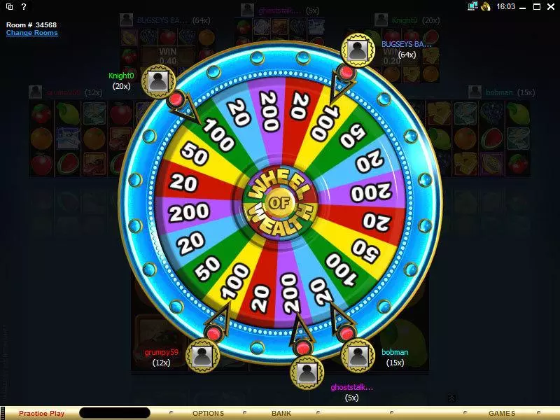 Multi-Player Wheel of Wealth Special Edition  Real Money Slot made by Microgaming - Bonus 1
