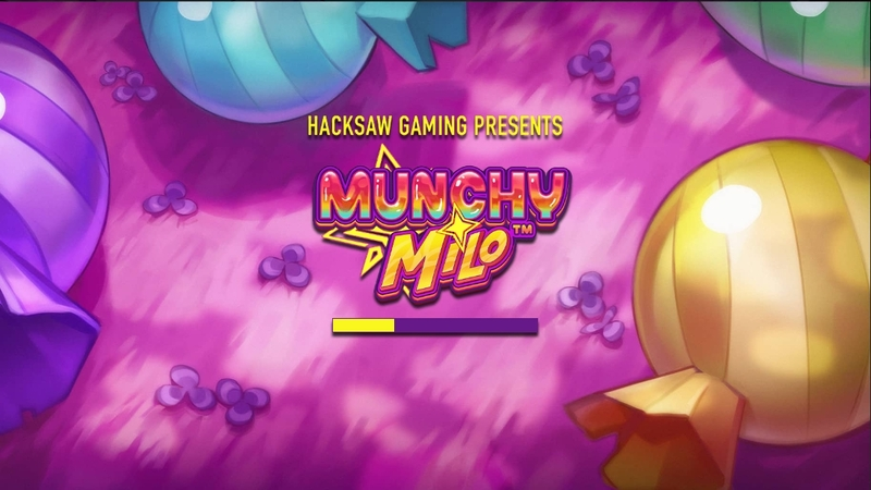 Munchy Milo  Real Money Slot made by Hacksaw Gaming - Introduction Screen