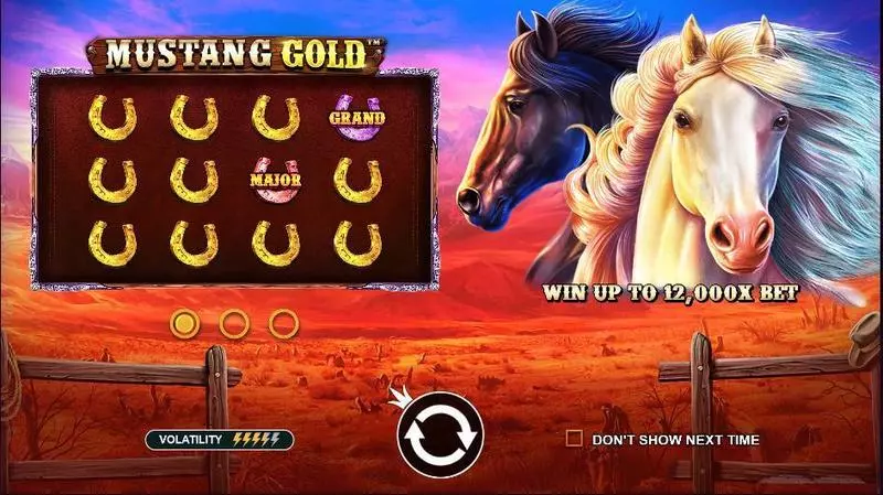 Mustang Gold  Real Money Slot made by Pragmatic Play - Info and Rules