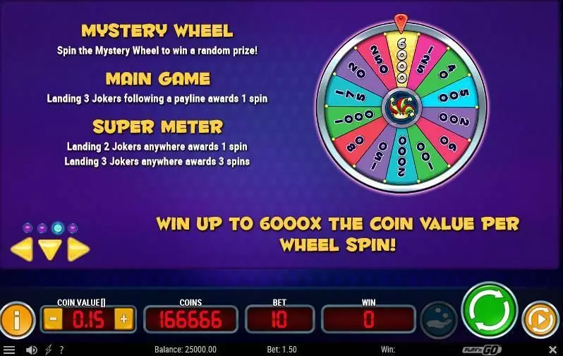 Mystery Joker 6000  Real Money Slot made by Play'n GO - Bonus 3