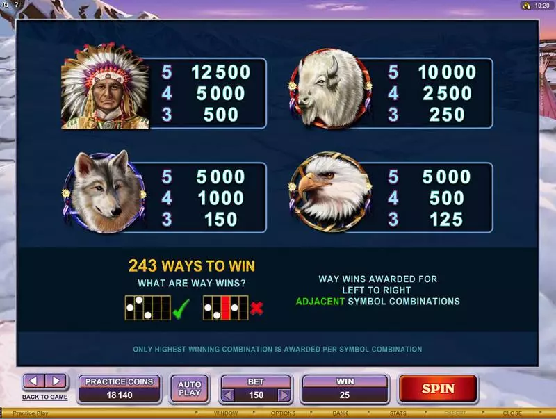 Mystic Dreams  Real Money Slot made by Microgaming - Info and Rules