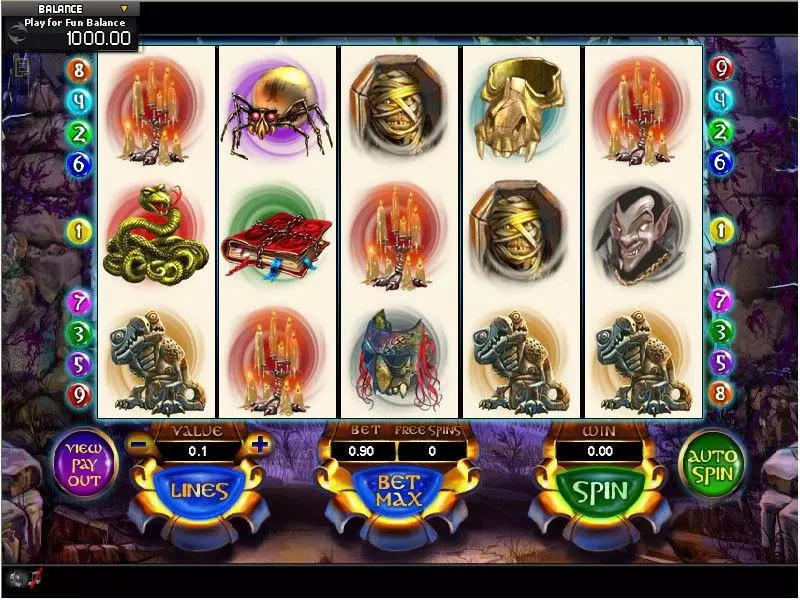 Mystic  Real Money Slot made by GamesOS - Main Screen Reels