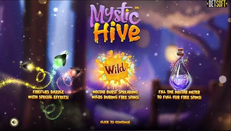 Mystic Hive  Real Money Slot made by BetSoft - Info and Rules