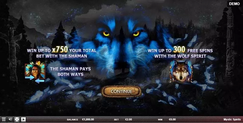 Mystic Spirits  Real Money Slot made by Red Rake Gaming - Info and Rules