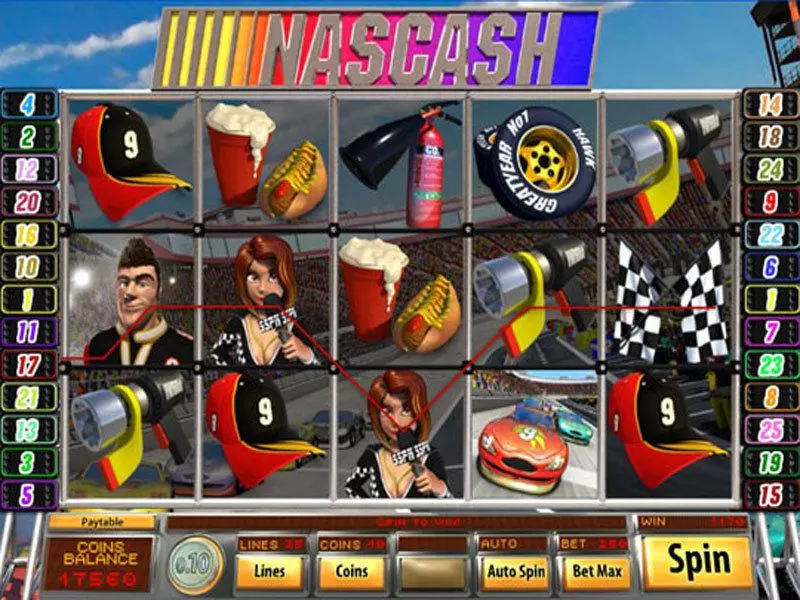 Nascash  Real Money Slot made by Saucify - Main Screen Reels