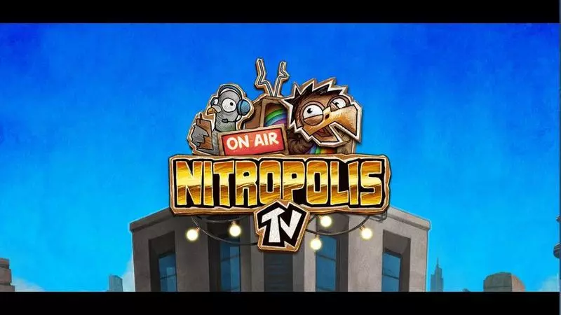 Nitropolis TV  Real Money Slot made by Elk Studios - Introduction Screen