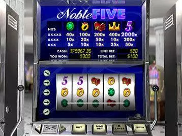 Noble 5  Real Money Slot made by PlayTech - Main Screen Reels