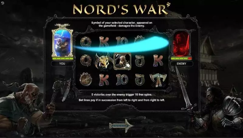 Nord's War  Real Money Slot made by Booongo - Info and Rules