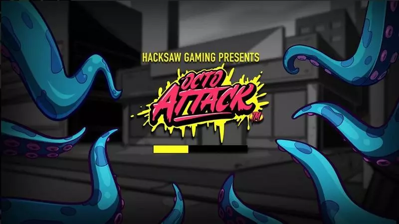 Octo Attack  Real Money Slot made by Hacksaw Gaming - Introduction Screen