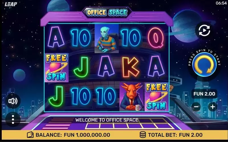 Office Space  Real Money Slot made by Leap Gaming - 