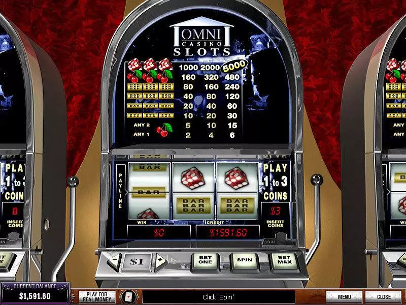 Omni Casino  Real Money Slot made by PlayTech - Main Screen Reels