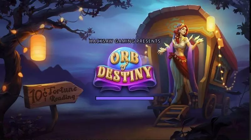 Orb of Destiny  Real Money Slot made by Hacksaw Gaming - Introduction Screen