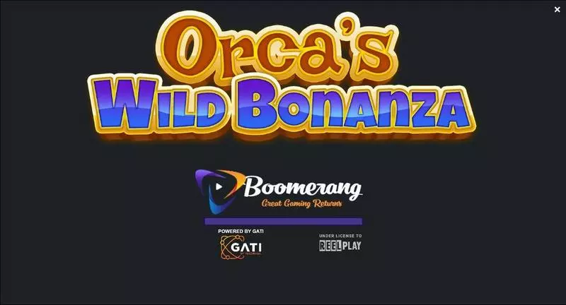 Orca's Wild Bonanza  Real Money Slot made by ReelPlay - Introduction Screen