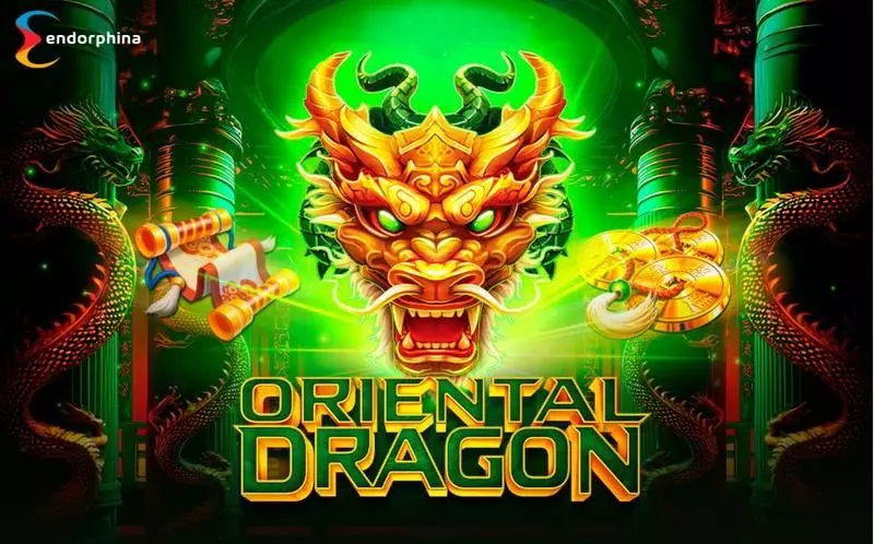 Oriental Dragon  Real Money Slot made by Endorphina - Introduction Screen