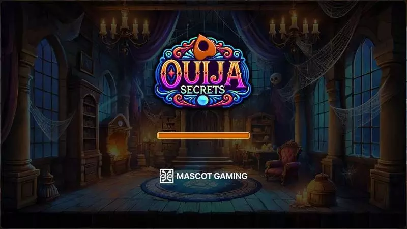 Ouija Secrets  Real Money Slot made by Mascot Gaming - Introduction Screen