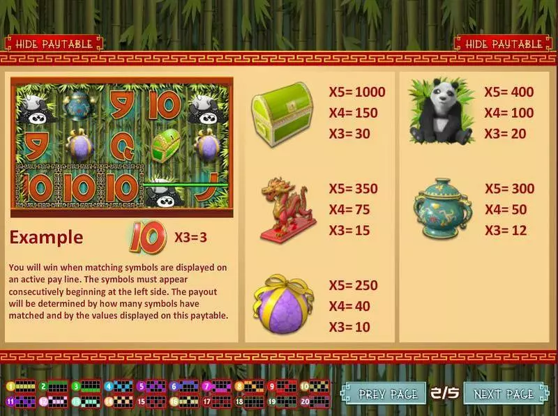 Panda Party  Real Money Slot made by Rival - Info and Rules