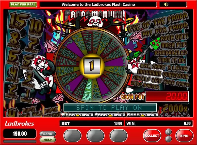 Pandamonium  Real Money Slot made by Microgaming - Bonus 1