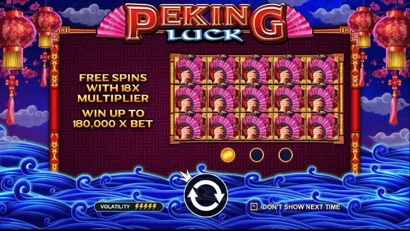Peking Luck  Real Money Slot made by Pragmatic Play - Info and Rules