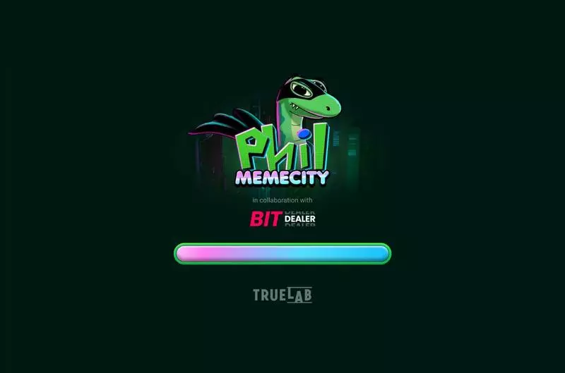 Phil Memecity  Real Money Slot made by TrueLab Games - Introduction Screen