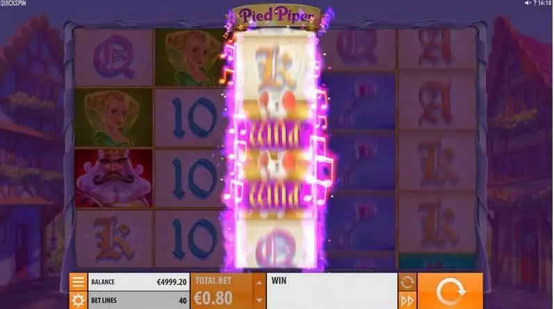 Pied Piper  Real Money Slot made by Quickspin - Bonus 1