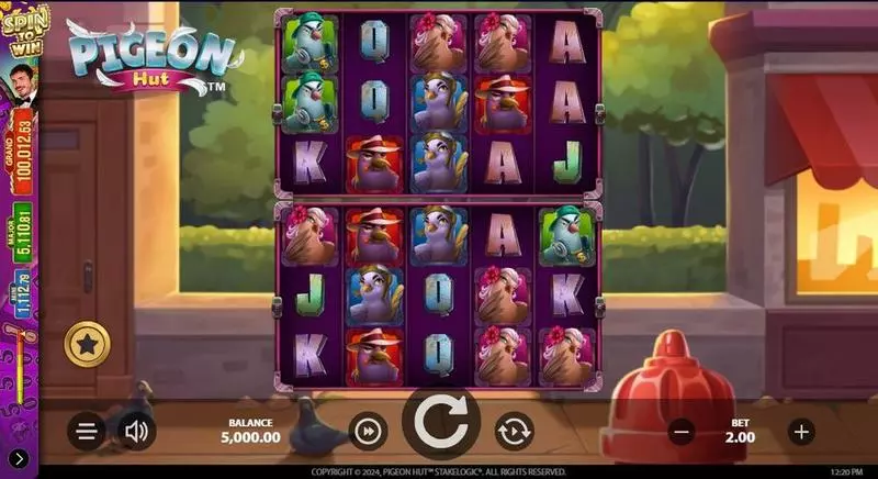 Pigeon Hut  Real Money Slot made by StakeLogic - Main Screen Reels