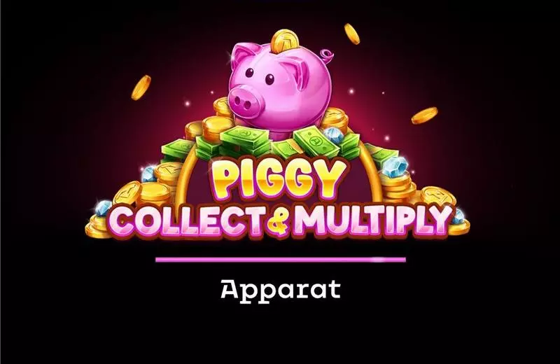 Piggy Collect & Multiply  Real Money Slot made by Apparat Gaming - Introduction Screen