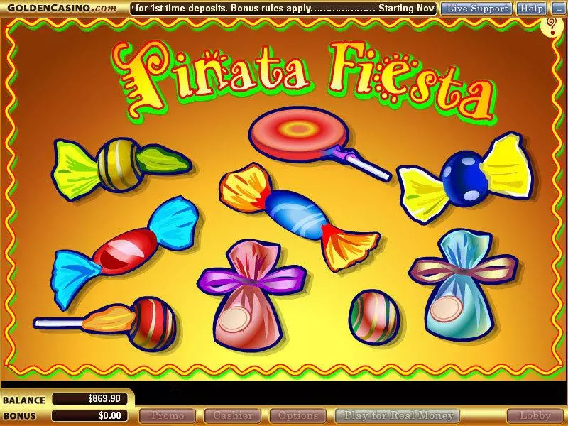 Pinata Fiesta  Real Money Slot made by WGS Technology - Bonus 1