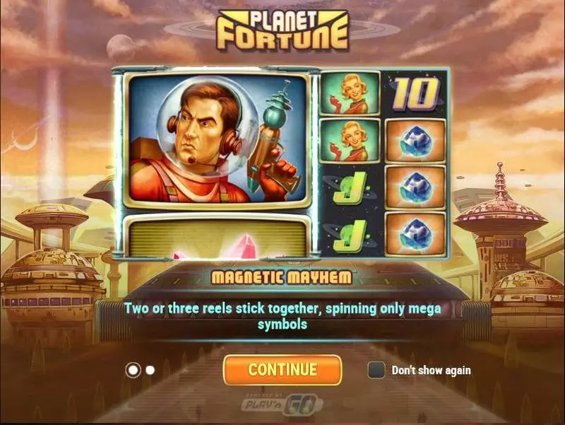 Planet Fortune  Real Money Slot made by Play'n GO - Info and Rules
