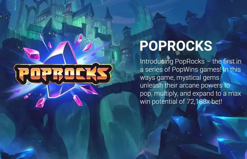 PopRocks  Real Money Slot made by Yggdrasil - Info and Rules