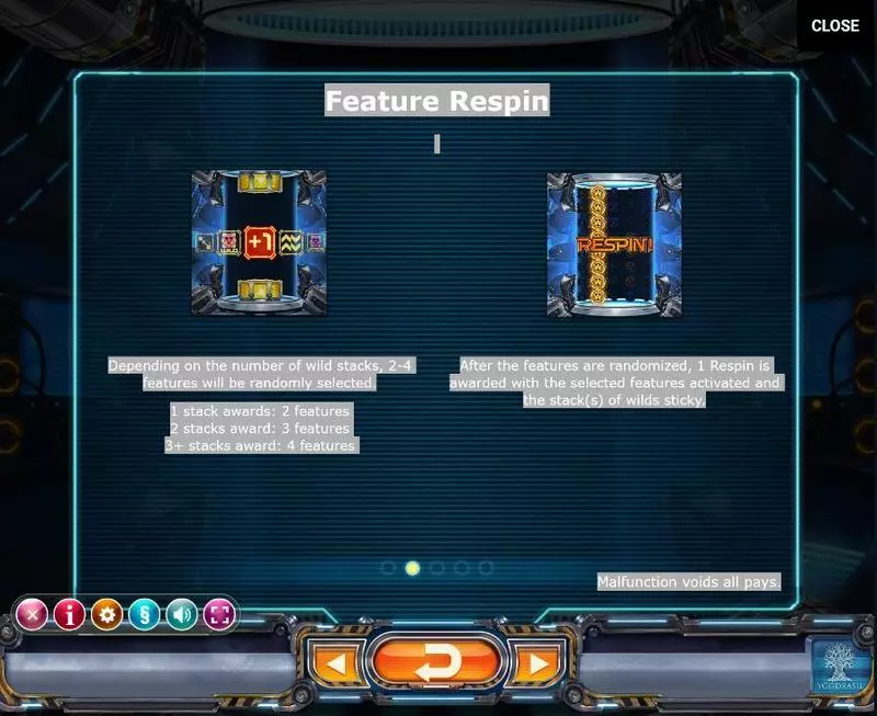 Power Plant  Real Money Slot made by Yggdrasil - Info and Rules