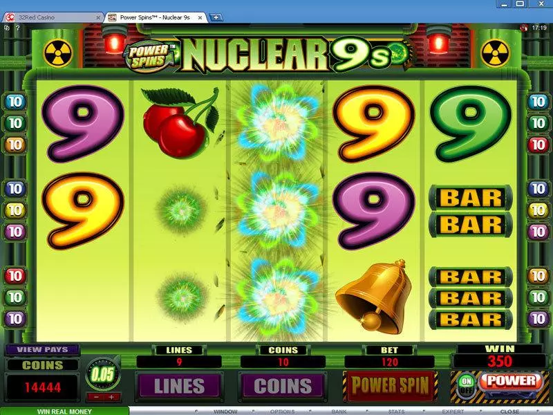 Power Spins - Nuclear 9's  Real Money Slot made by Microgaming - Bonus 1