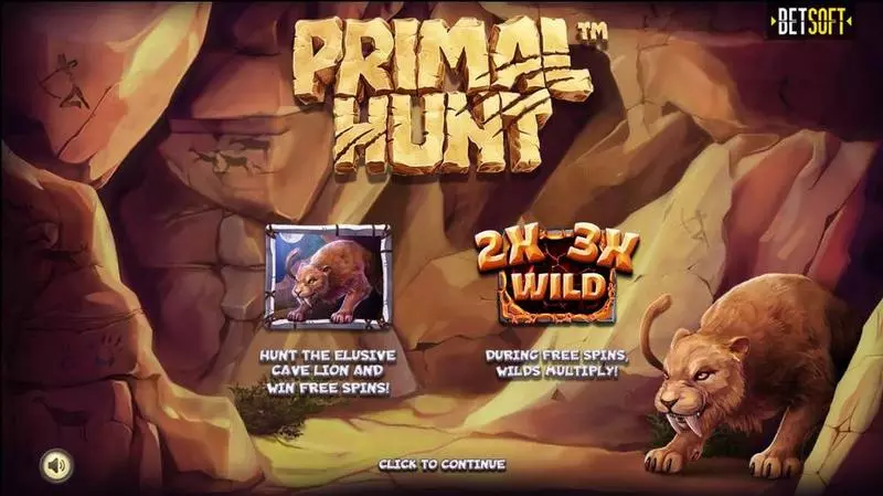 Primal Hunt  Real Money Slot made by BetSoft - Info and Rules