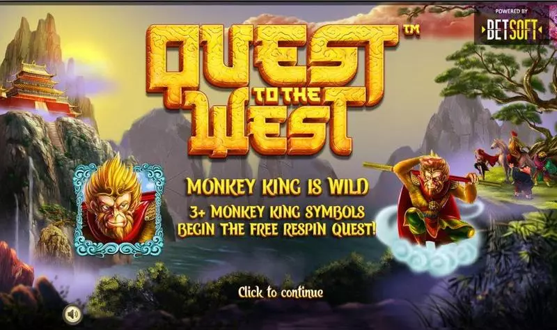 Quest to the West  Real Money Slot made by BetSoft - Info and Rules