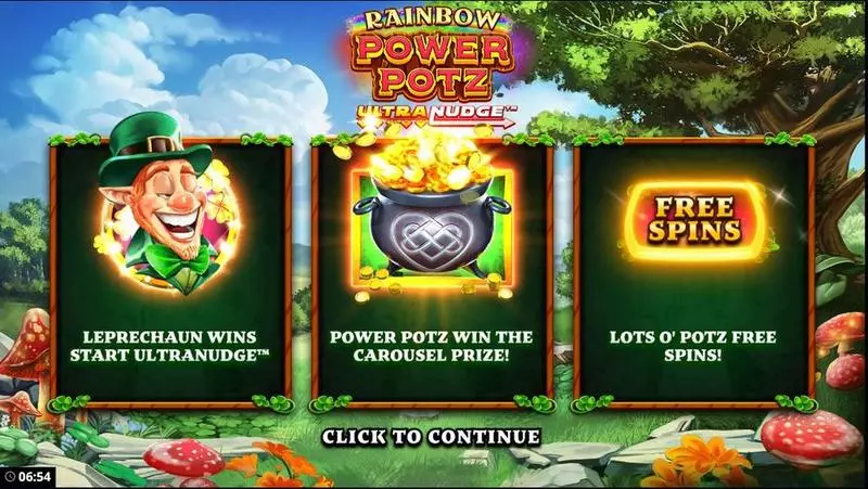 Rainbow Power Pots UltraNudge  Real Money Slot made by Bang Bang Games - Info and Rules