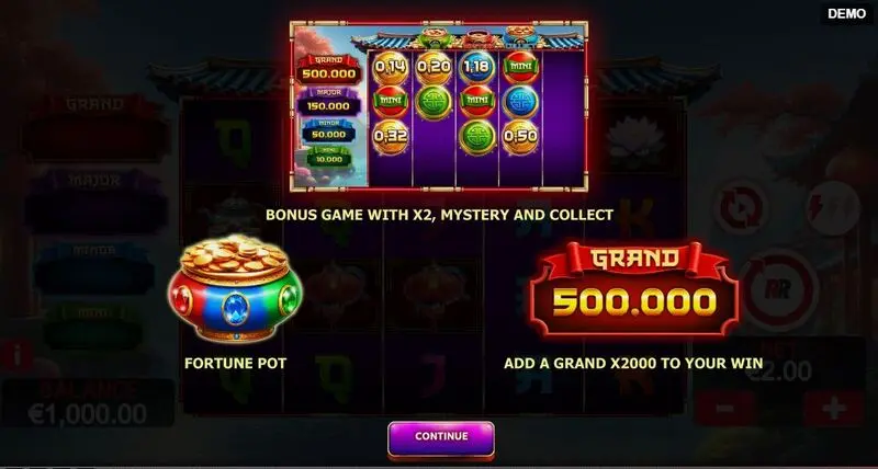 Rake it in Pots of Gold  Real Money Slot made by Red Rake Gaming - Introduction Screen