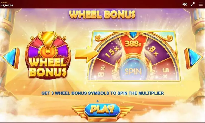 RA's Legend  Real Money Slot made by Red Tiger Gaming - Info and Rules