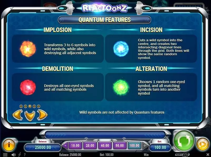 Reactoonz  Real Money Slot made by Play'n GO - Bonus 4
