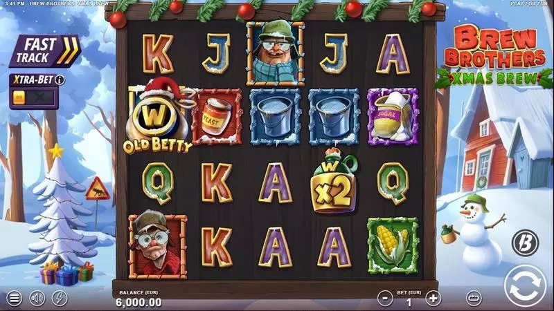 Release date	Brew Brothers - Xmas Brew  Real Money Slot made by Slotmill - Main Screen Reels