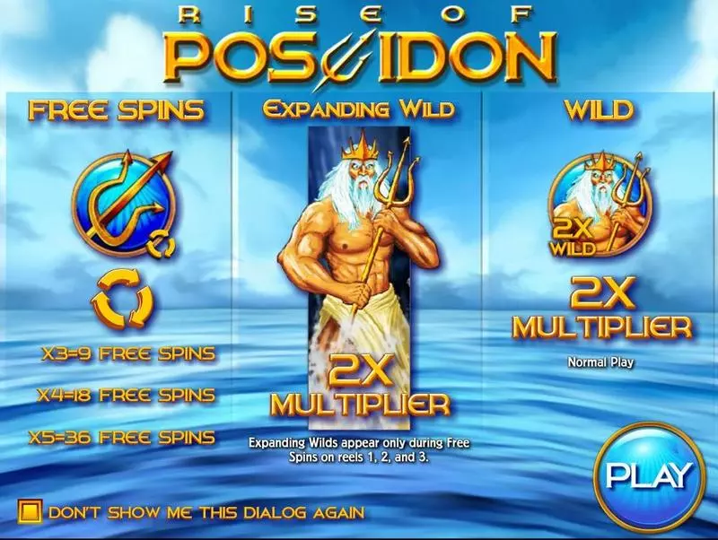 Rise of Poseidon  Real Money Slot made by Rival - Info and Rules