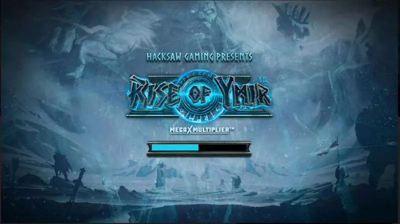 Rise of Ymir  Real Money Slot made by Hacksaw Gaming - Introduction Screen