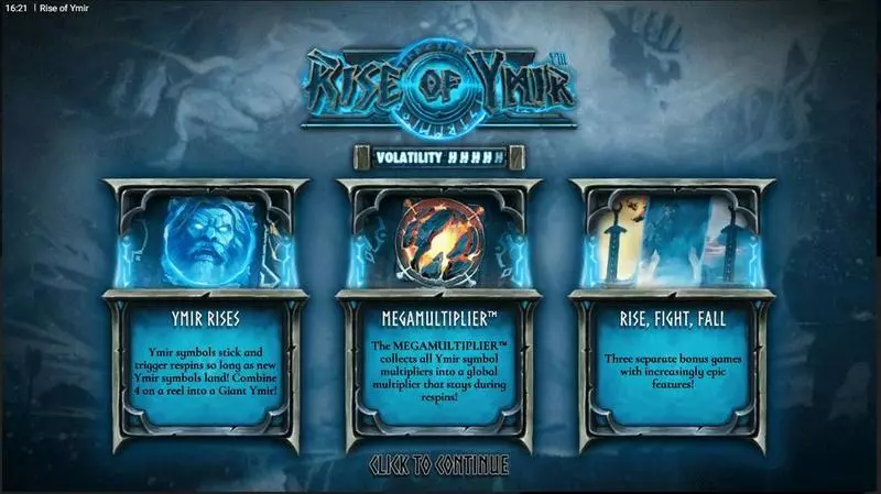 Rise of Ymir  Real Money Slot made by Hacksaw Gaming - Info and Rules
