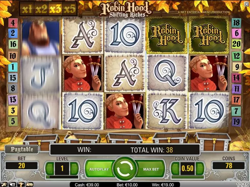 Robin Hood  Real Money Slot made by NetEnt - Bonus 1