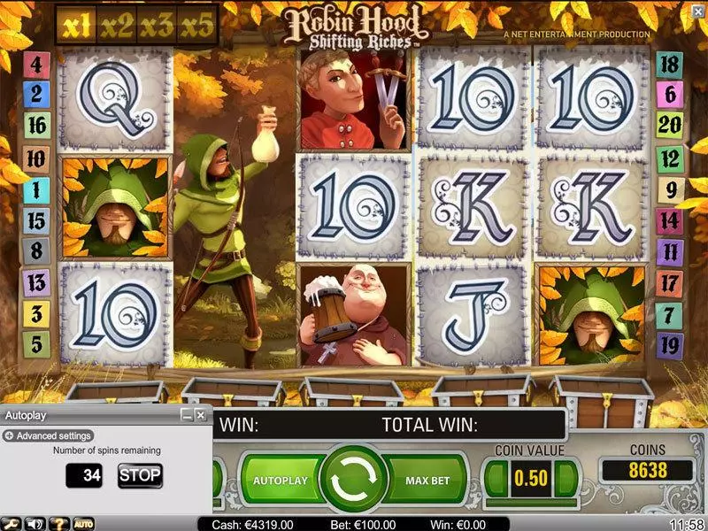 Robin Hood  Real Money Slot made by NetEnt - Bonus 2