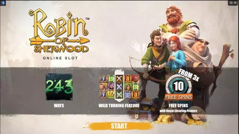 Robin of Sherwood  Real Money Slot made by Microgaming - Info and Rules